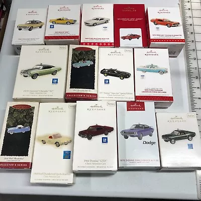 Hallmark Keepsake Ornament Classic American Cars Series You Pick • $14