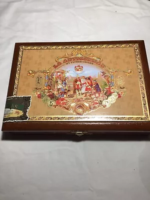 My Father Cigar Box La Anticuedad Robusta 9” X 6.5” X 1.75” Empty • $5.99