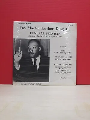 Sealed 12  LP Dr. Martin Luther King Jr. Funeral Services... Brotherhood LP 2001 • $40