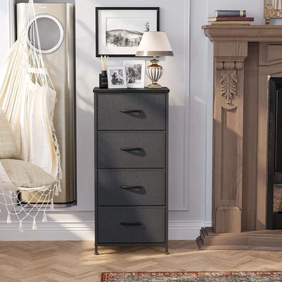 $59.99 • Buy CubiCubi 4-Drawer Small Storage Dresser For Bedroom, Chest Of Drawers, Bedroom F