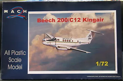 Mach 2 Models 1/72 BEECH 200 C12 KINGAIR U.S. Navy • $39.99