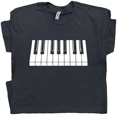 Piano Keyboard T Shirt Beethoven Mozart Keytar Keys Cool Pianist Player Gift Tee • $19.99