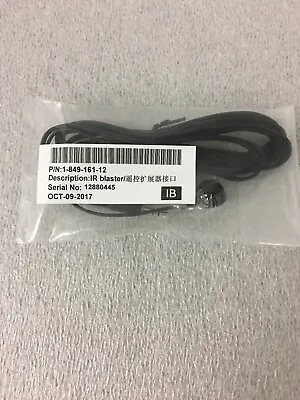 Genuine Sony 1-849-161-12 TV Dual IR Infrared Blaster Cable 2017 2018 Models • $8.99