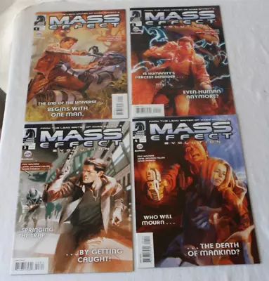 Mass Effect Evolution # 1-4 Complete Comic Book Set Lot Dark Horse Comics VF NM • $24.99