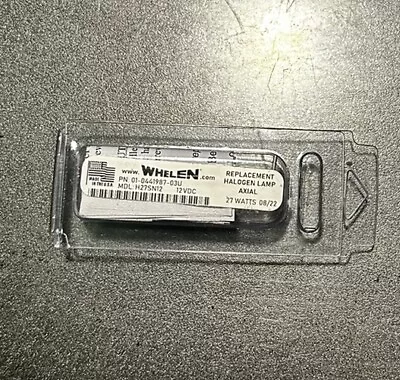 Whelen H27SN12-12 V Replacement Halo. Lamp • $49.99