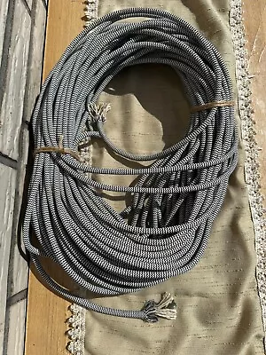 42m Vintage Speaker Cable Cotton Insulation Italy  Siemens Klangfilm Telefunken • $129