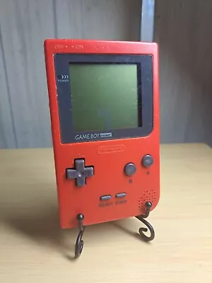 Nintendo GameBoy Pocket Red Handheld Console MGB-001 - Tested & Works!  • $45