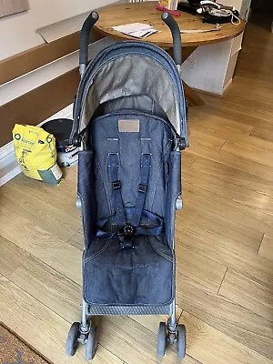 MacLaren Quest SEAT COVER + HOOD ONLY (not Pram Or Basket) • £10