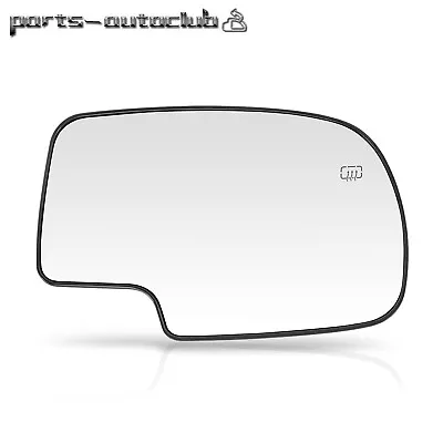 For 1999-2007 Chevy GMC Sierra Power Heated Passenger Side Right Mirror Glass • $13.29