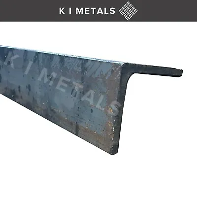 Mild Steel Angle Iron Bar Sizes 20mm To 100mm Multiple Length Thickness Quantity • £60.85