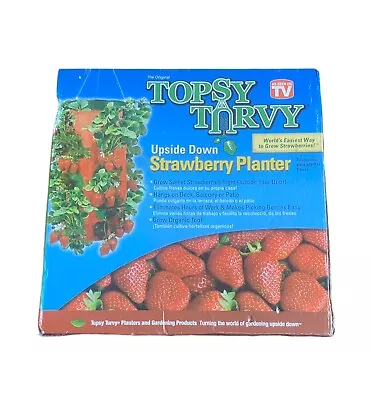Topsy Turvy Upside Down Strawberry Planter As Seen On TV • $11.99