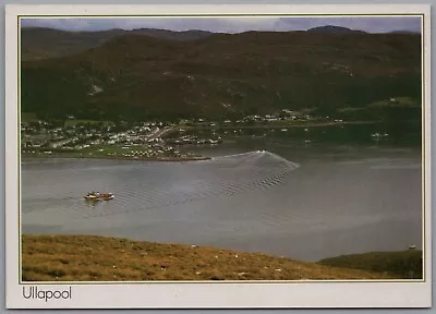 View Of Ullapool From Aultnaharrie Ross-Shire Highlands Scotland Postcard • £5