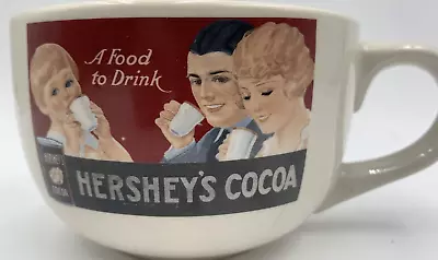 Hersheys Cocoa Coffee Mug A Food To Drink Oversized 20oz #31590 • $6.91