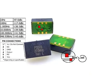 1×NEW Rakon 25MHz 3.3V 0.5ppm 14*9mm Square Wave HCMOS OCXO Crystal Oscillator • $55