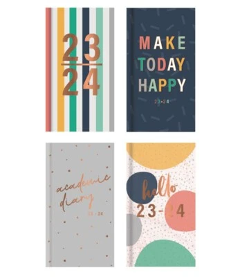 £3.45 • Buy 2023-2024 Week To View Diary Mid-Year Slim Academic Student Teacher Planner