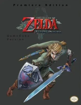 *ZELDA The Legend Of Twilight Princess* GAME CUBE VERSION No Poster Book Only • $15