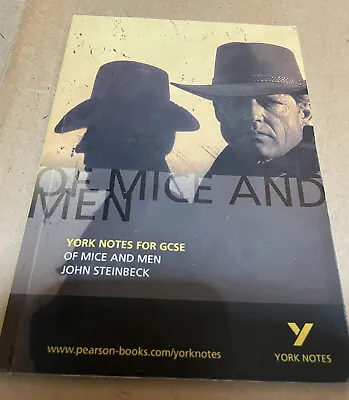 GCSE English: Of Mice And Men: York Notes-study Hints Summaries And Commentary • £2