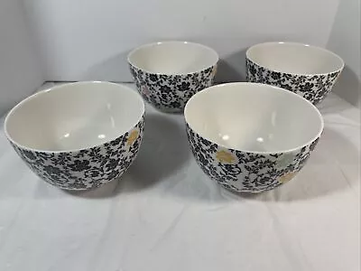 (4) Martha Stewart Collection Exclusively Macys Geneva 5-3/8  Cereal Bowls • £38.56