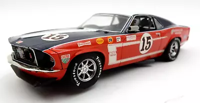 Scalextric Hornby #15 Ford Mustang Boss 302 1969 1/32 Scale Slot Car ~ Tested • $37.95