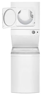 Whirlpool Electric Stacked Laundry Center With 1.6-cu Ft Washer And 3.4-cu Ft Dr • $944.99