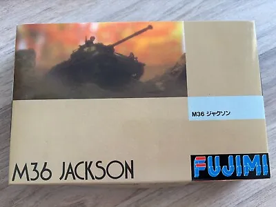 Vintage Fujimi 38041 M36 Jackson 1:72 Tank Plastic Model New Old Stock • $59.95