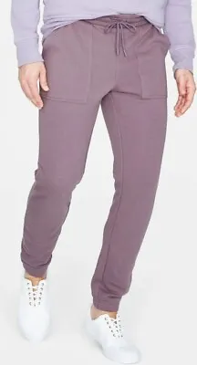 New Goodfellow Mens Sz MEDIUM Tapered Jogger Pants Sweatpants Purple Joggers • $14.89