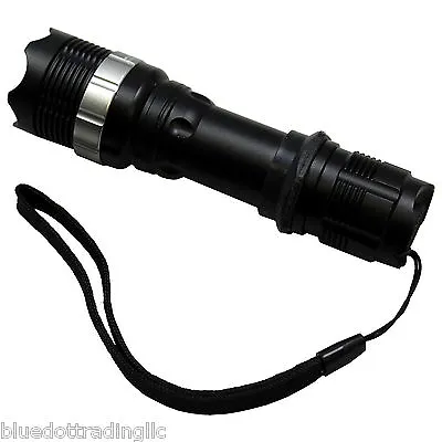 CREE High Power 7W LED Flashlight Zoom Adjustable Torch SA-9 SA9 3A AAA 18650 • $5.89
