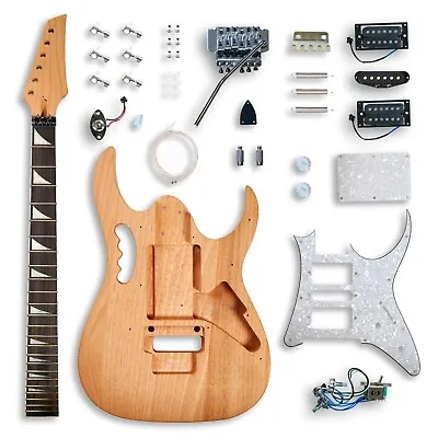 DIY JEM Electric Guitar Kits Mahogany Body Mahogany Neck • $159.99