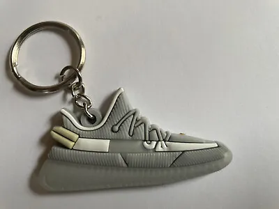 $24.99 • Buy Kanye West Yeezy Keychain Key Ring Holder Shoe Grey Yellow White Silicone New KW