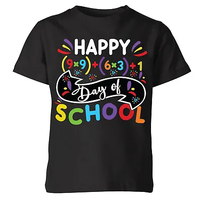Number Day Maths Day Happy School Days Top   Kids T-Shirt#P1#OR#A • £7.59