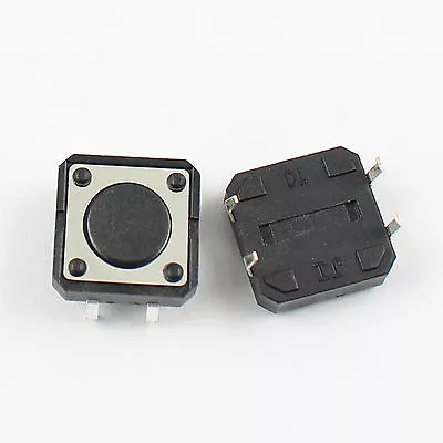 100Pcs Momentary Tactile Tact Push Button Switch 4 Pin DIP 12x12x4.3mm • $6.99