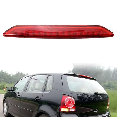 Fit VW Volkswagen POLO 4 9N 9N3 High Mounted 3rd Third Brake Stop Light Lamp Red • $40.98