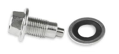 New Magnetic Oil Pan Drain Plug 1/2-20 RH Threads W/ Seal Fits Chevy Ford Mopar • $8.95