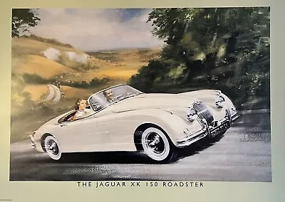 Jaguar Xk150 Roadster Rare Vintage A1 Car Poster • £23.99