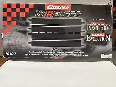 Carrera Wireless Connecting Section 4-Lane Extension #10102 New & Ships FREE! • $31.20