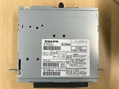 08-09 Volvo XC90 Single Disc CD Changer 31285482 31285538 • $50