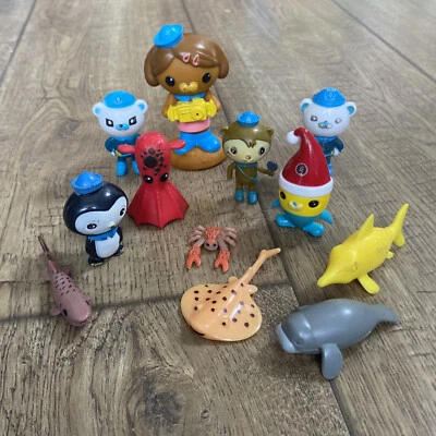 £5.99 • Buy Octonauts Figures Magazine Bundle Plastic Toys CBeebies & Dashi Bath Squirter