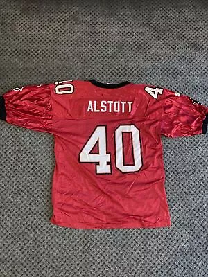 Mike Alstott Authentic Tampa Bay Buccaneers Jersey Size 52 USA • $45