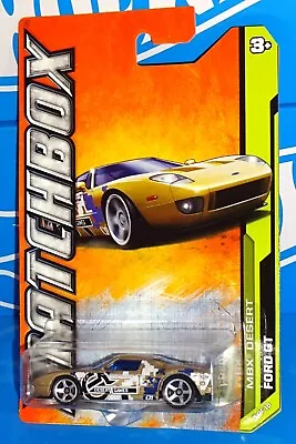 Matchbox 2012 MBX Desert Series #44 Ford GT Gold Team Captain Desert Games • $5.40