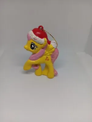 My Little Pony Fluttershy Christmas Ornament 2013 Hasbro Santa Hat  • $12.74