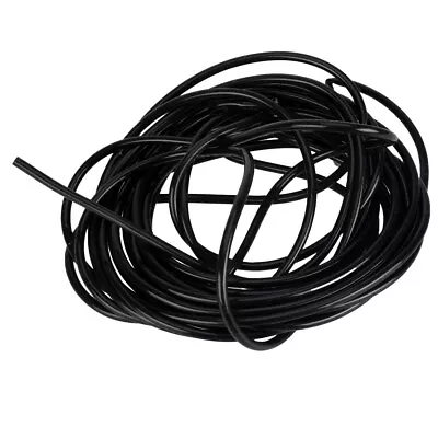 Black Universal Silicone Air Vacuum Hose Line Pipe Tube 20 Feet • $7.10