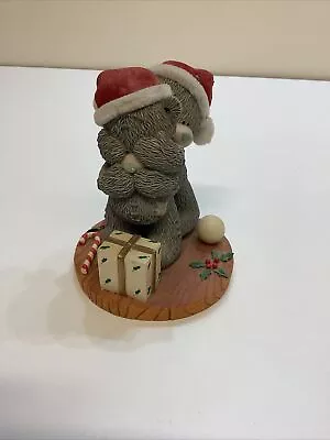 Me To You Figurine Ornament Figure Rare Retired Christmas Wait And See Damaged • £17.95