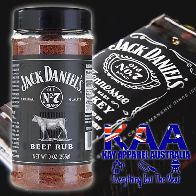 BBQ Rub Jack Daniels BBQ Rubs - Beef BBQ Rubs 255g Gluten Free • $23