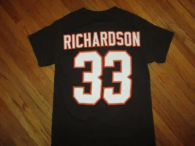 $12.79 • Buy CLEVELAND BROWNS RICHARDSON JERSEY T SHIRT Trent 33 Football EUC Adult SMALL