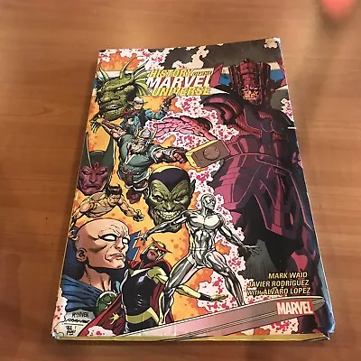 History Of The Marvel Universe Treasury Edition By Mark Waid (2020) Paperback • $23.99