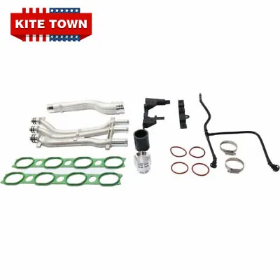 Aluminum Coolant Water Pipe Up Grade Kit For Porsche Cayenne 4.5L S/Turbo 03-06 • $131.99