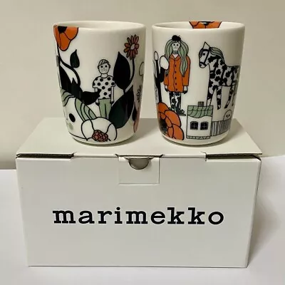 Marimekko Marikyla Mug Cup 180ml  2 Set Japan • $75.22