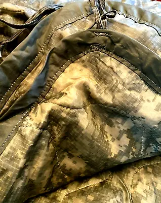 $29 • Buy US Military ACU Wet Weather Poncho Liner Woobie Blanket 