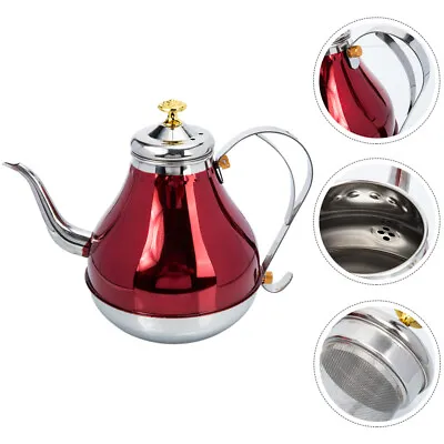  Best Tea Kettle With Strainer Mini Teapots Vinegar Cruet Travel Heating • £73.65