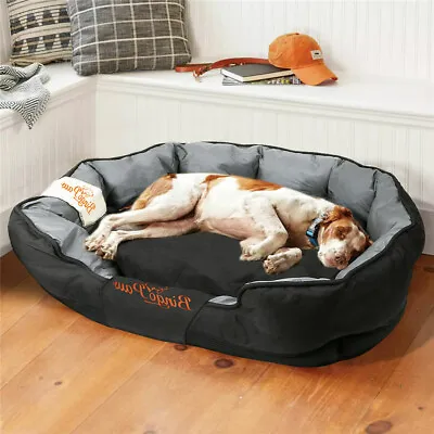 Heavy Duty XXL Large Dog Bed Jumbo Waterproof Sofa Removable Pillow Pet Cushion • £37.95